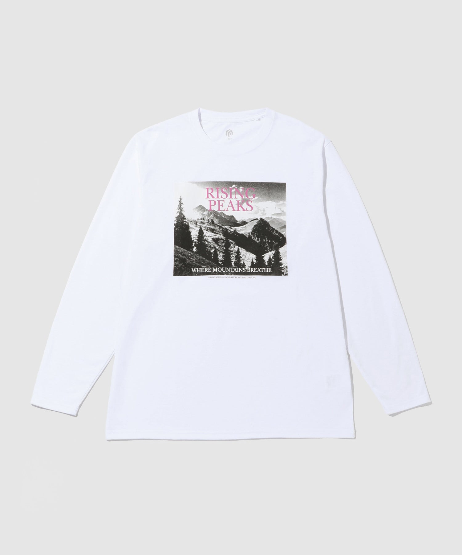 T-GRAPHICS フォトプリント長袖Tシャツ メンズ