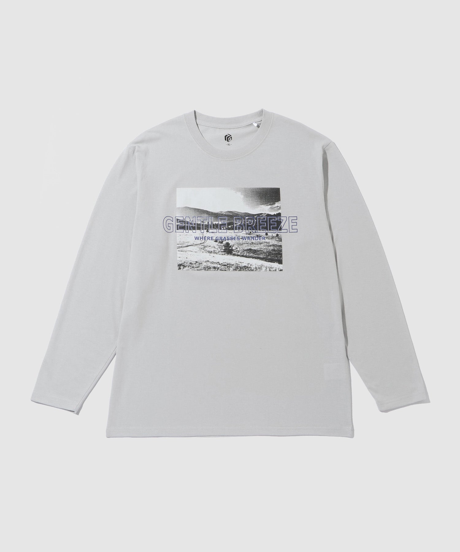 T-GRAPHICS フォトプリント長袖Tシャツ メンズ