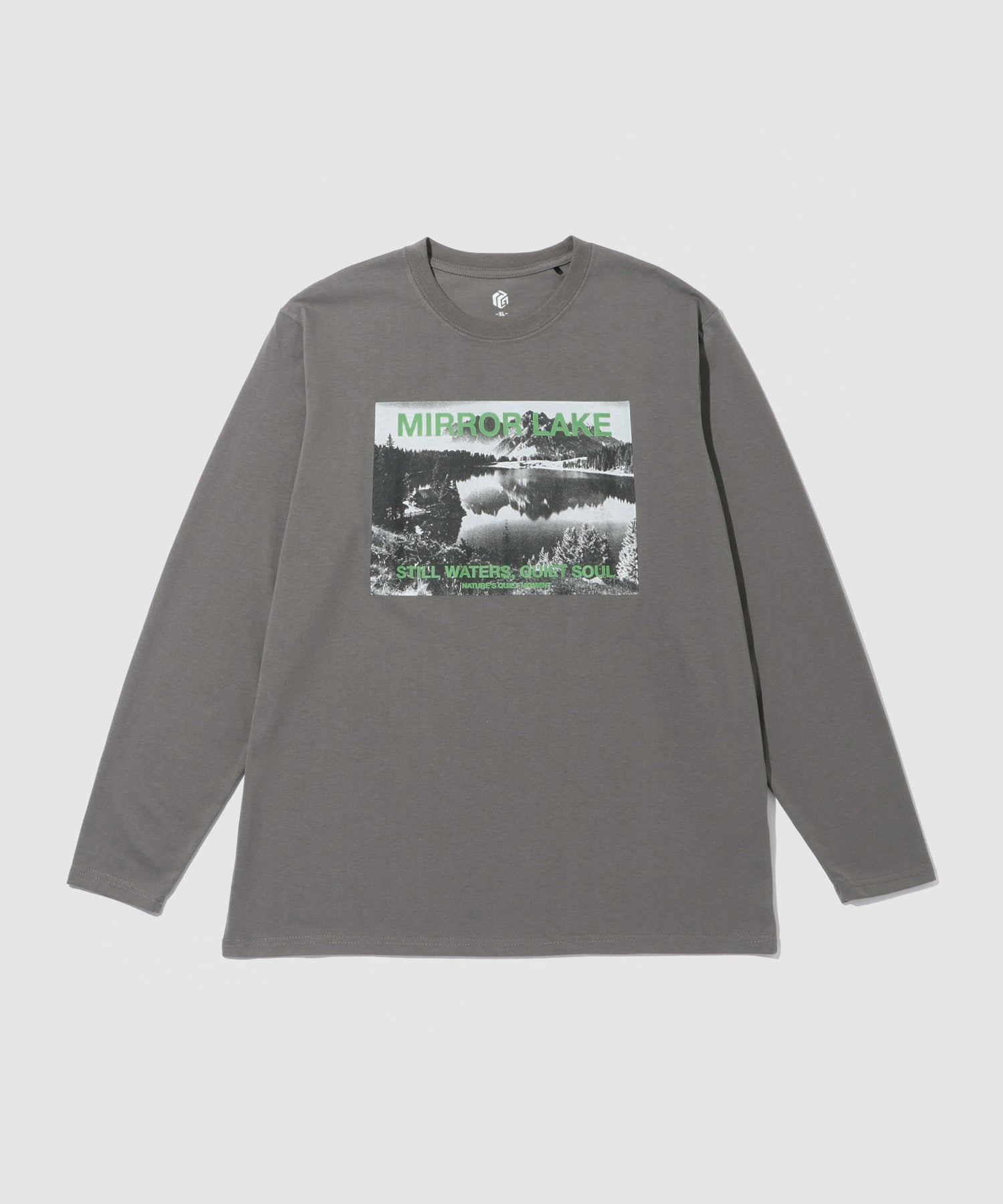 T-GRAPHICS フォトプリント長袖Tシャツ メンズ