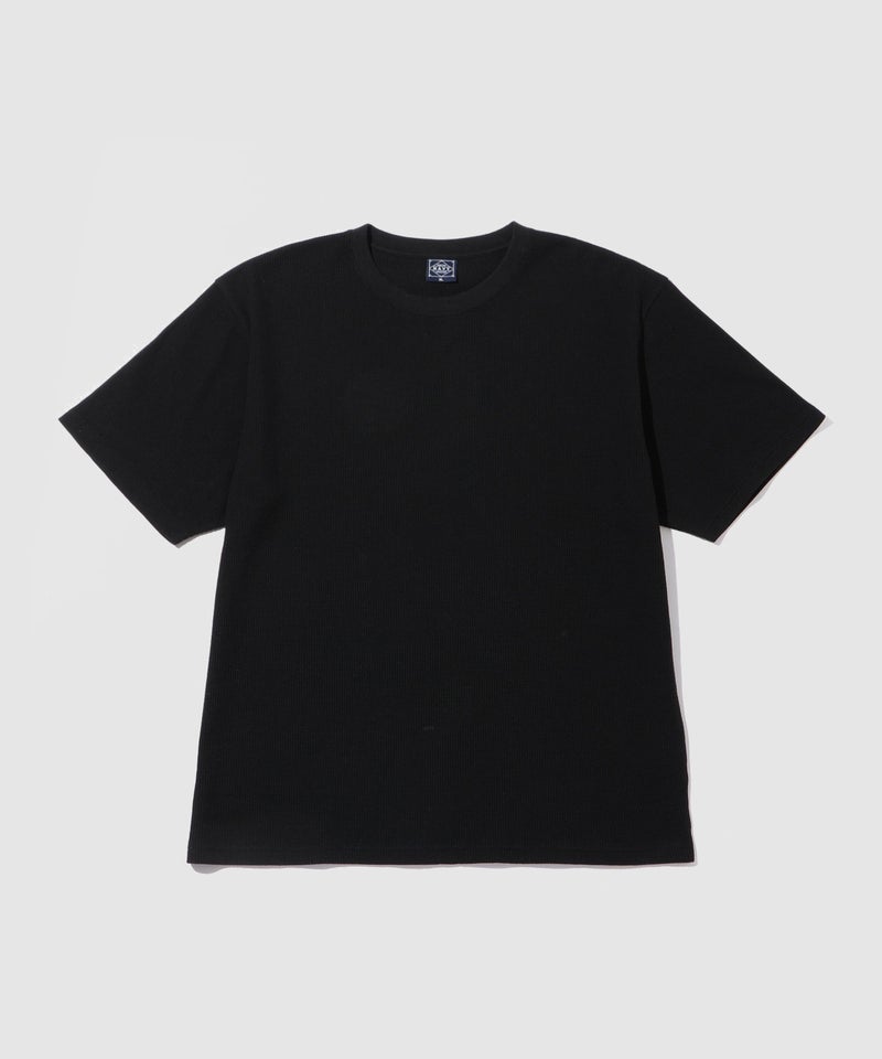 NAVY  BCIコットン リラックスフィット ワッフル半袖Tシャツ メンズ メール便 対応商品商品画像-1