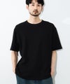 [期間限定価格]NAVY  BCIコットン リラックスフィット ワッフル半袖Tシャツ メンズ メール便 対応商品商品サムネイル-1