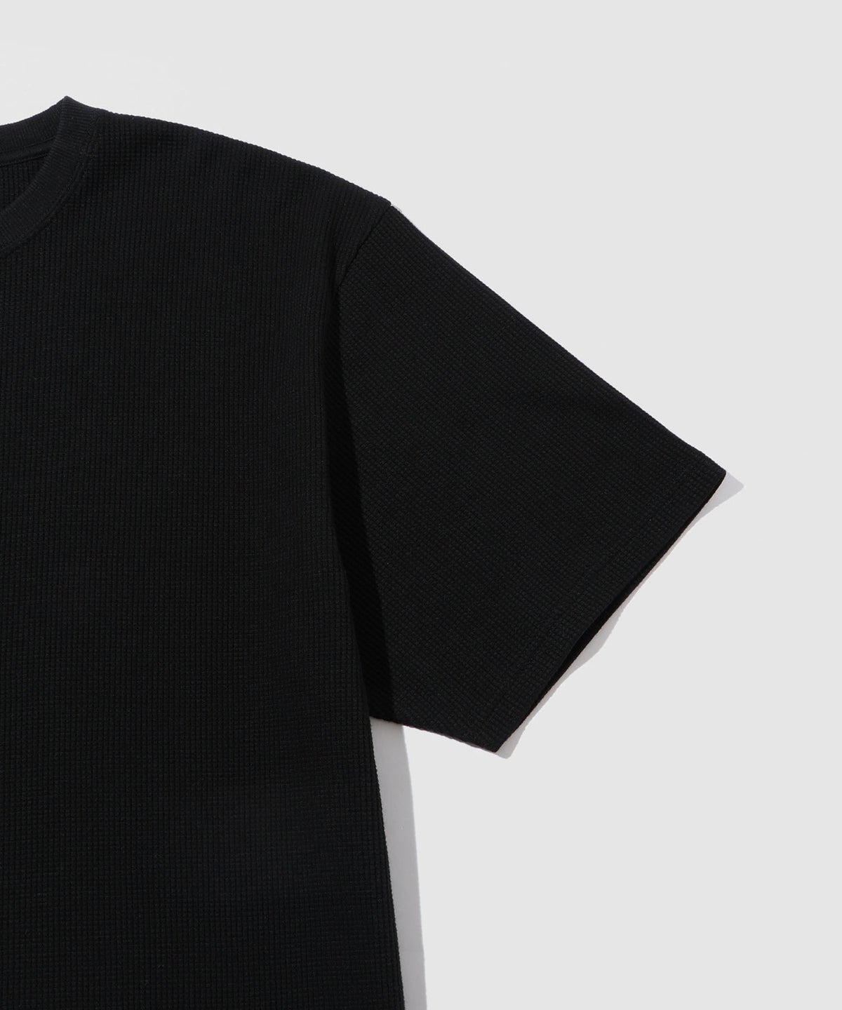 NAVY BCIコットン リラックスフィット ワッフル半袖Tシャツ メンズ メール便 対応商品