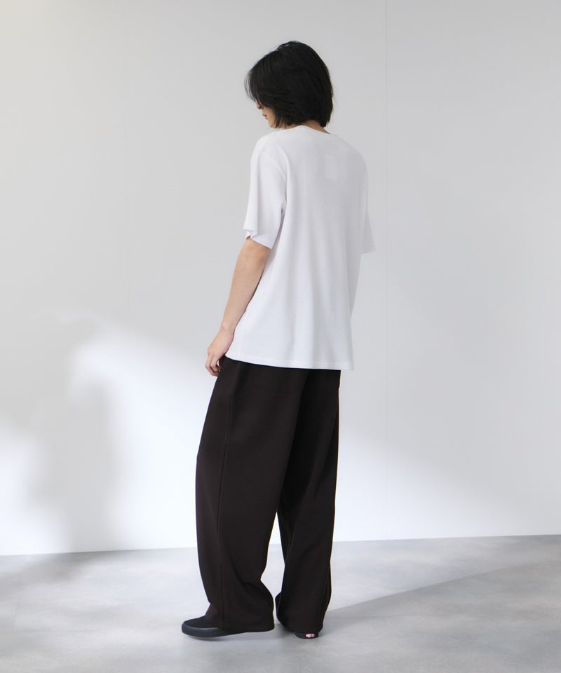 NAVY BCIコットン リラックスフィット ワッフル半袖Tシャツ メンズ メール便 対応商品商品画像-15