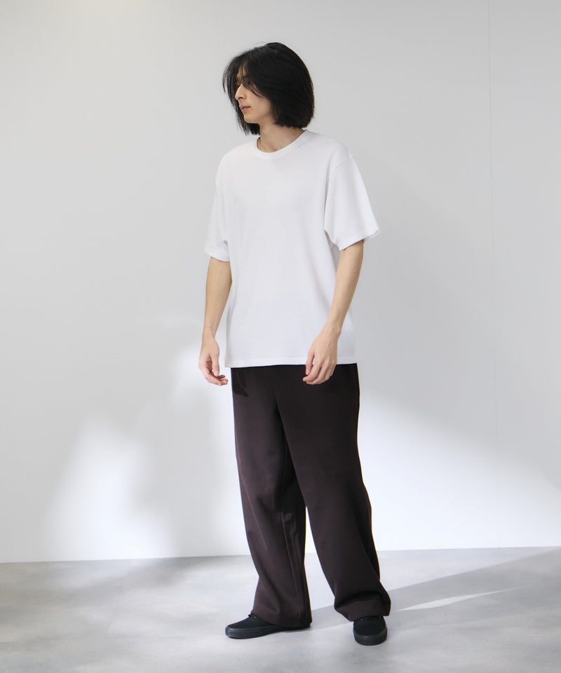 [期間限定価格]NAVY  BCIコットン リラックスフィット ワッフル半袖Tシャツ メンズ メール便 対応商品商品画像-20