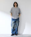 [期間限定価格]NAVY  BCIコットン リラックスフィット ワッフル半袖Tシャツ メンズ メール便 対応商品商品サムネイル-23