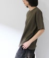[期間限定価格]NAVY  BCIコットン リラックスフィット ワッフル半袖Tシャツ メンズ メール便 対応商品商品サムネイル-26