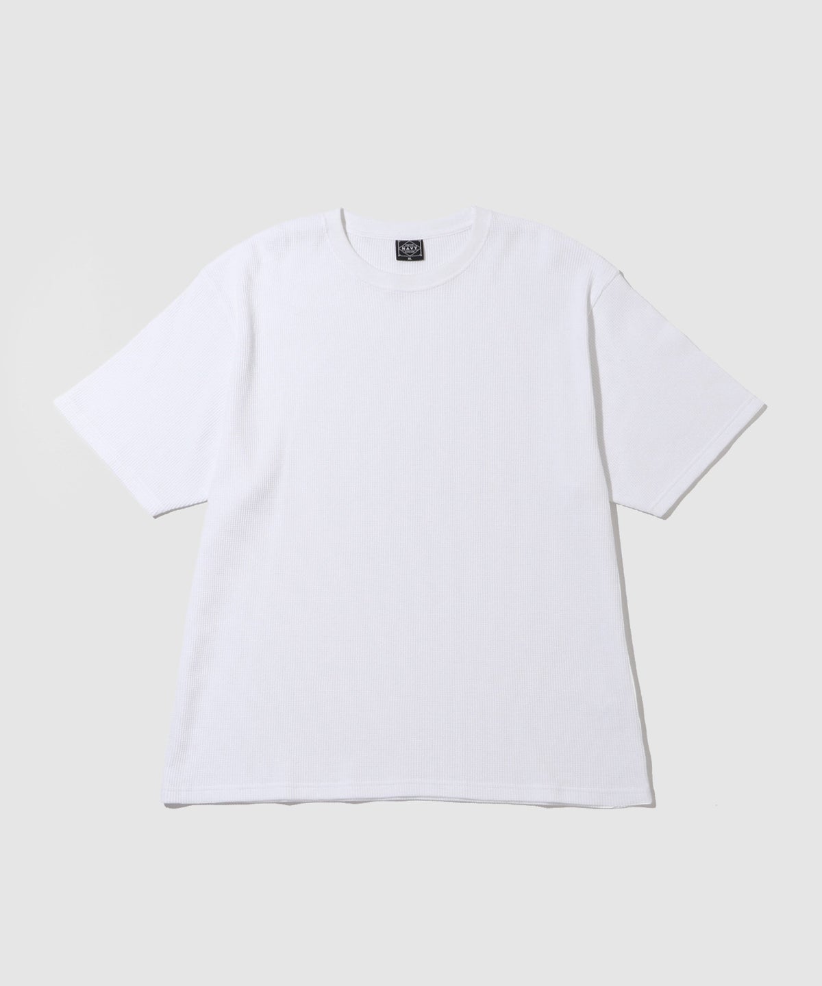 NAVY BCIコットン リラックスフィット ワッフル半袖Tシャツ メンズ メール便 対応商品