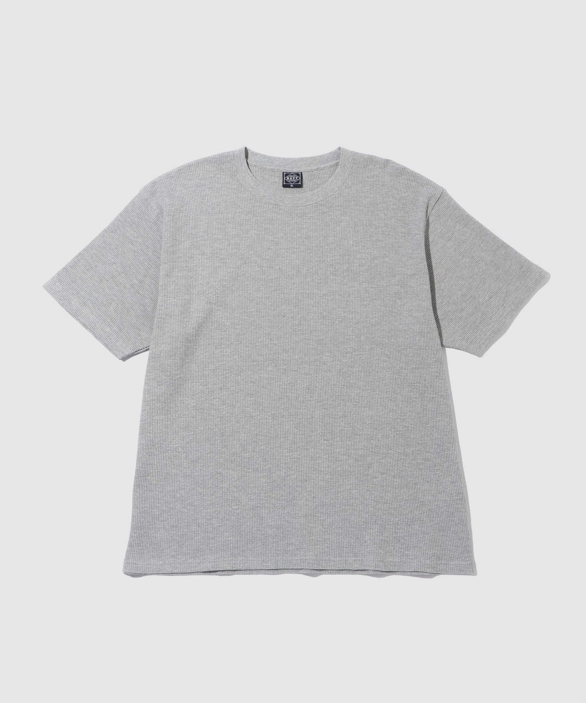 NAVY BCIコットン リラックスフィット ワッフル半袖Tシャツ メンズ メール便 対応商品