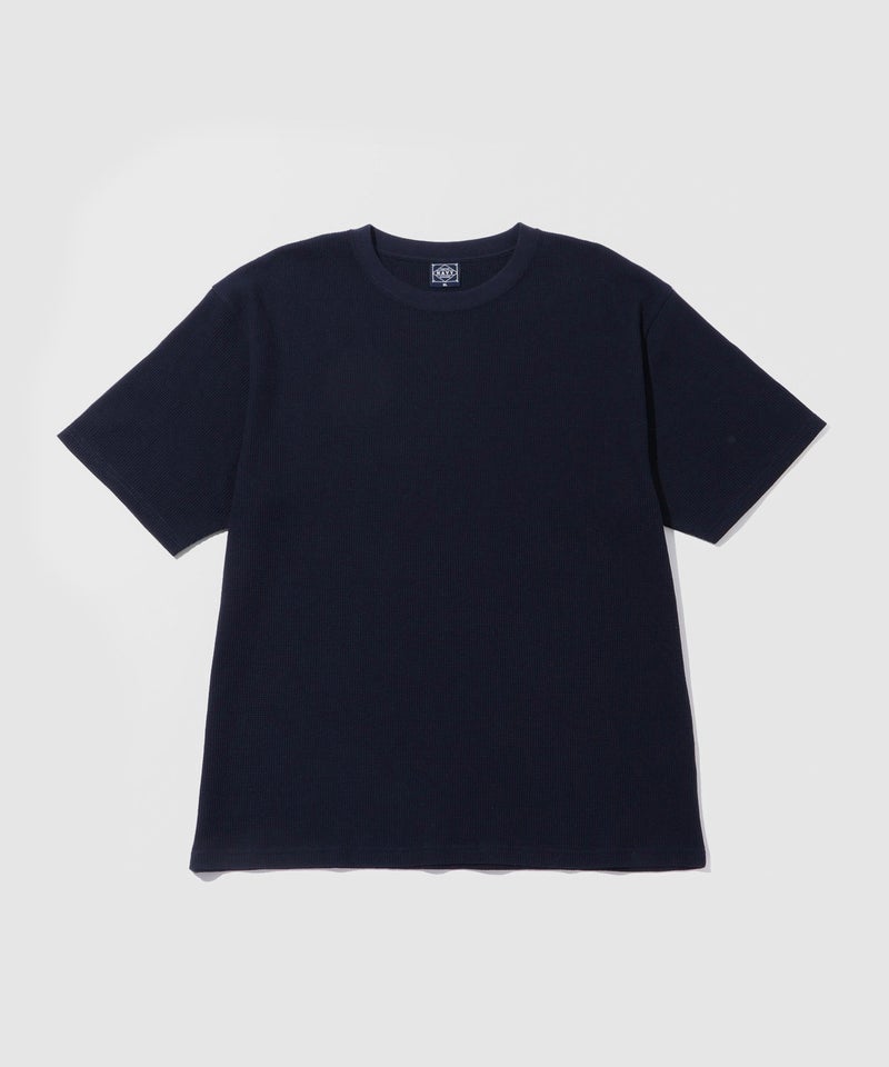 [期間限定価格]NAVY  BCIコットン リラックスフィット ワッフル半袖Tシャツ メンズ メール便 対応商品商品画像-36