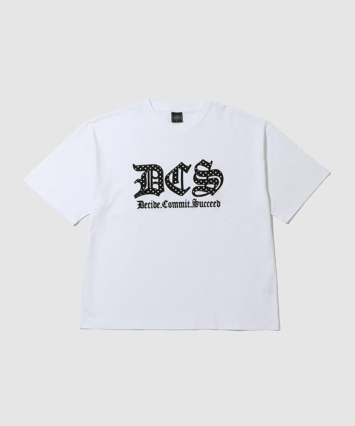 NAVY 布帛ロゴルーズTシャツ メンズ メール便 対応商品