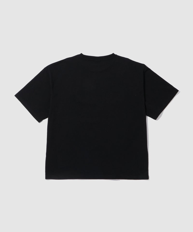 NAVY 布帛ロゴルーズTシャツ メンズ メール便 対応商品商品画像-9