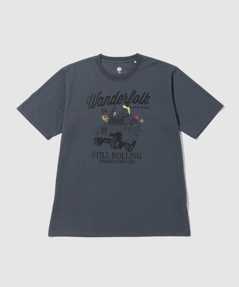 T-GRAPHICS アメカジキャラ半袖Tシャツ メンズ メール便 対応商品商品画像-4