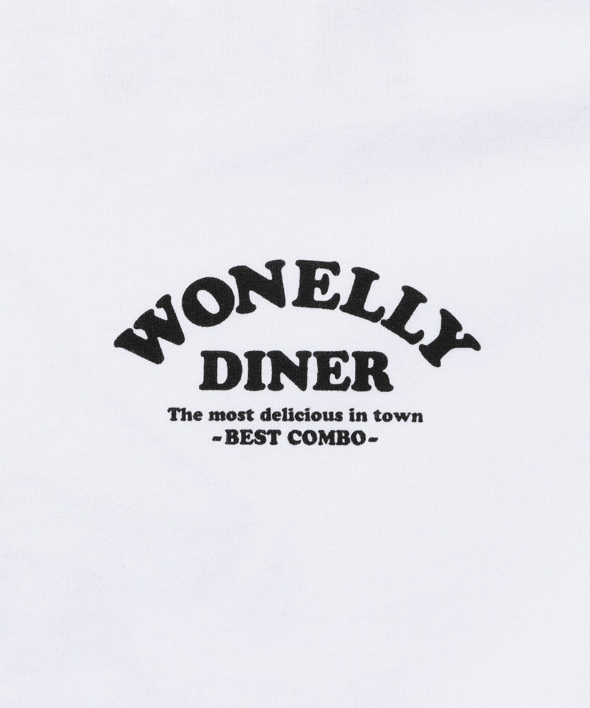 NAVY フードプリント7分袖ラグランTシャツ メンズ