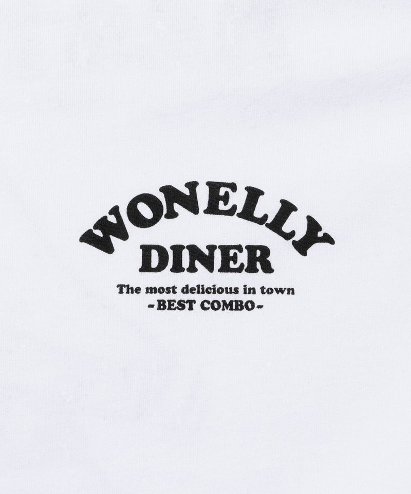 NAVY  フードプリント7分袖ラグランTシャツ メンズ商品画像-11