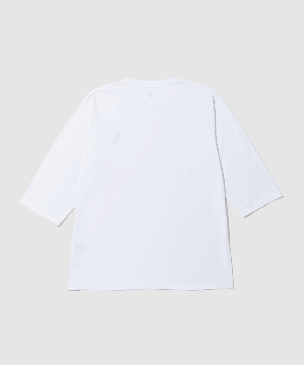 T-GRAPHICS ワンポイント刺繍7分袖Tシャツ メンズ