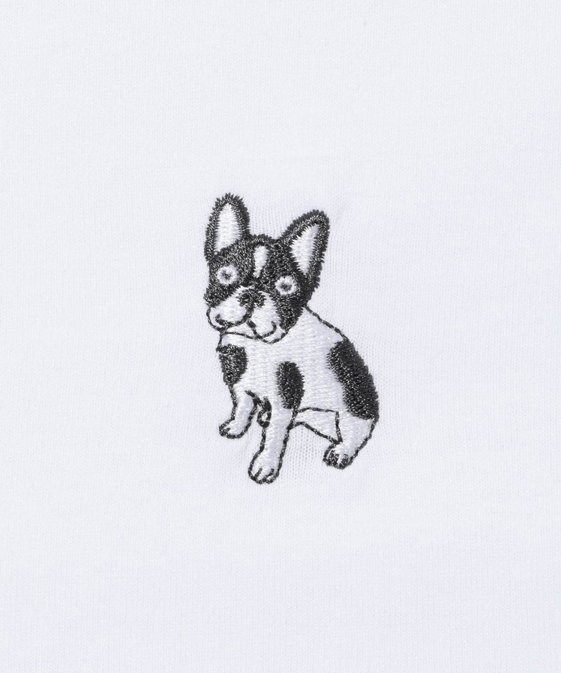 T-GRAPHICS ワンポイント刺繍7分袖Tシャツ メンズ商品画像-7