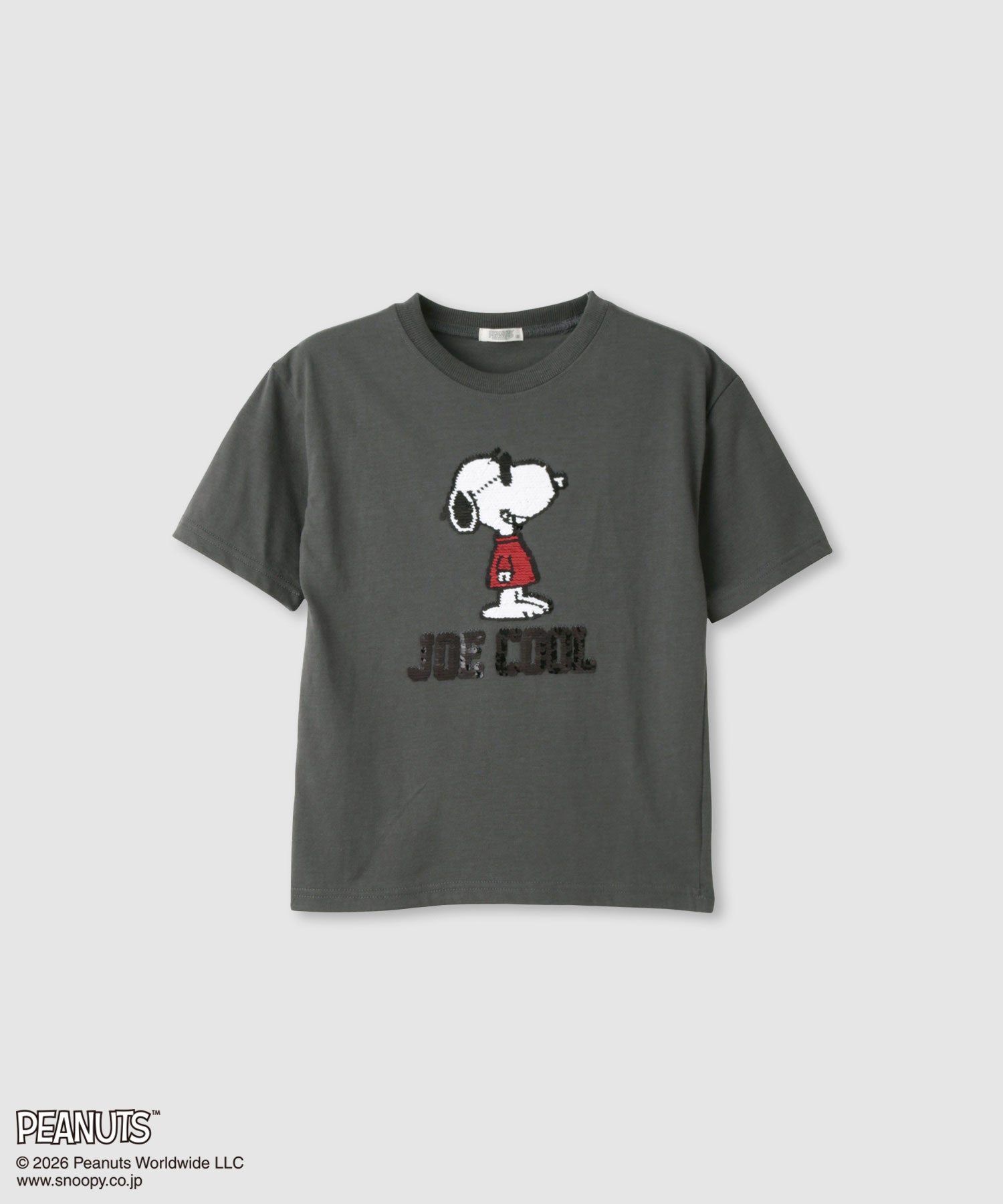 PEANUTS SNOOPY スパンコールTシャツ キッズ