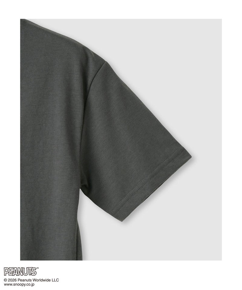 PEANUTS SNOOPY スパンコールTシャツ キッズ メール便 対応商品商品画像-4