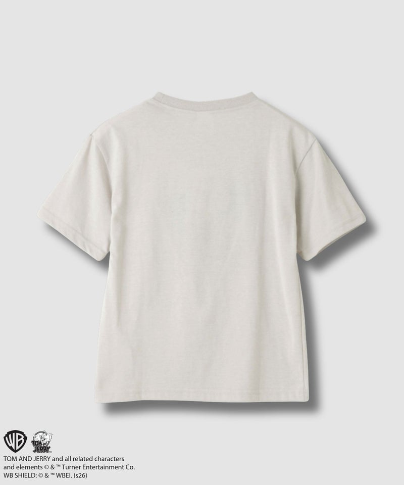 Tom and Jerry サガラ刺繍Tシャツ キッズ メール便 対応商品商品画像-2