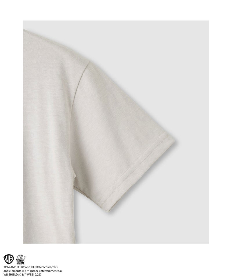 Tom and Jerry サガラ刺繍Tシャツ キッズ メール便 対応商品商品画像-4