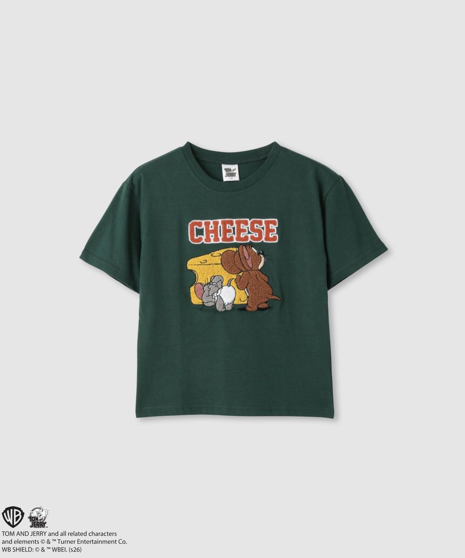 Tom and Jerry サガラ刺繍Tシャツ キッズ