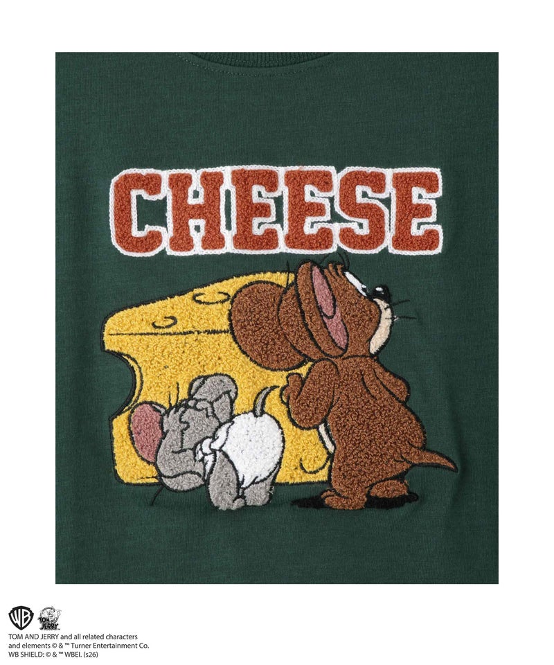 Tom and Jerry サガラ刺繍Tシャツ キッズ メール便 対応商品商品画像-6
