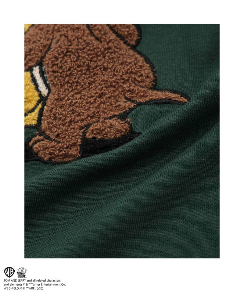 Tom and Jerry サガラ刺繍Tシャツ キッズ メール便 対応商品商品画像-7