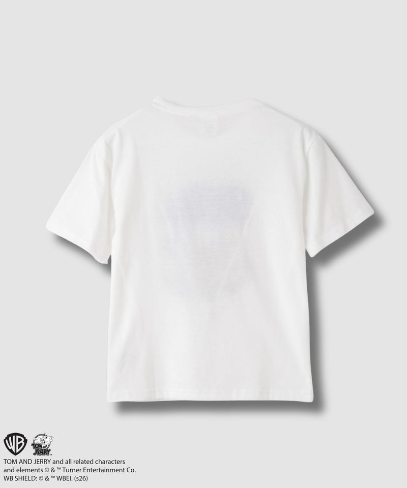 Tom and Jerry サガラ刺繍Tシャツ キッズ メール便 対応商品商品画像-2