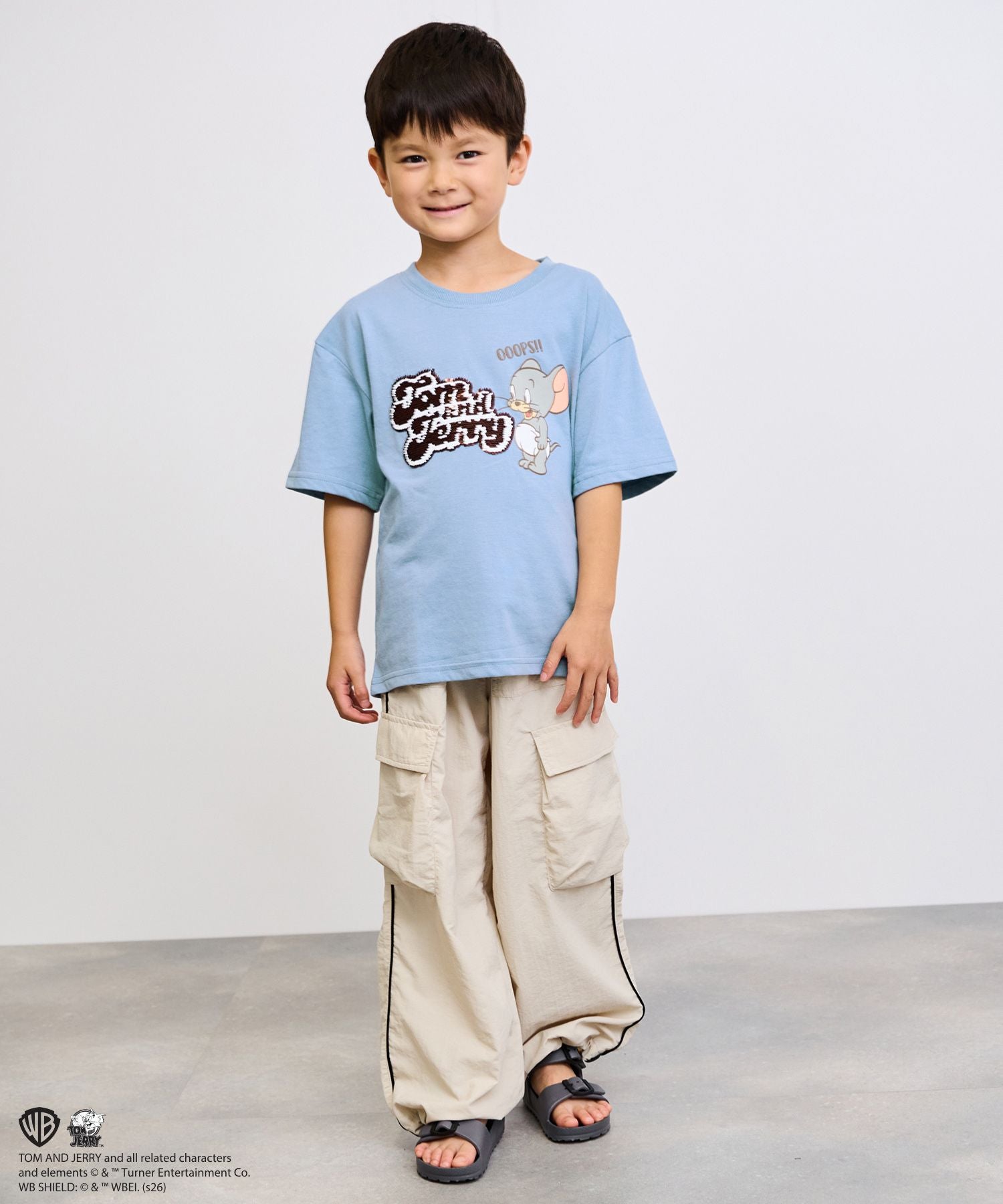 Tom and Jerry スパンコールTシャツ キッズ