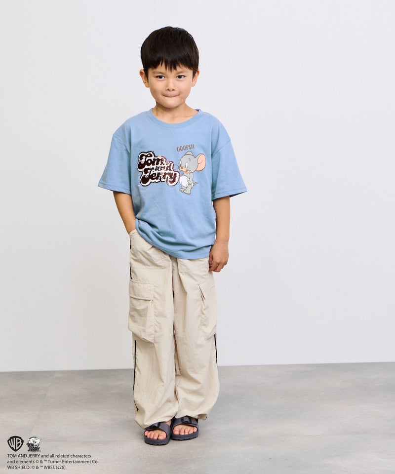 [値下げ]Tom and Jerry スパンコールTシャツ キッズ メール便 対応商品商品画像-14