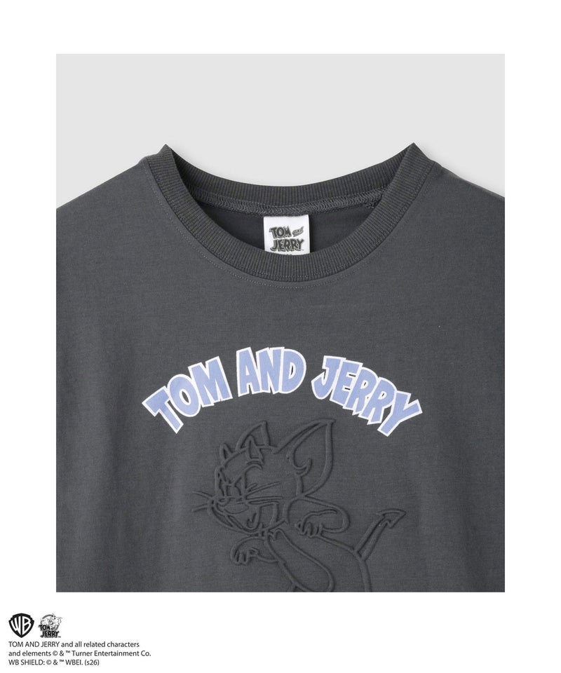 Tom and Jerry エンボス加工Tシャツ キッズ メール便 対応商品商品画像-3