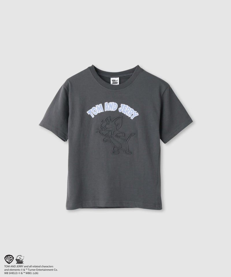 Tom and Jerry エンボス加工Tシャツ キッズ メール便 対応商品商品画像-5