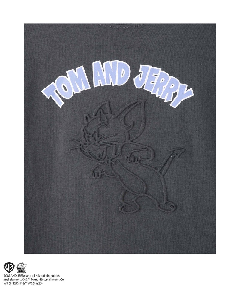 Tom and Jerry エンボス加工Tシャツ キッズ メール便 対応商品商品画像-6