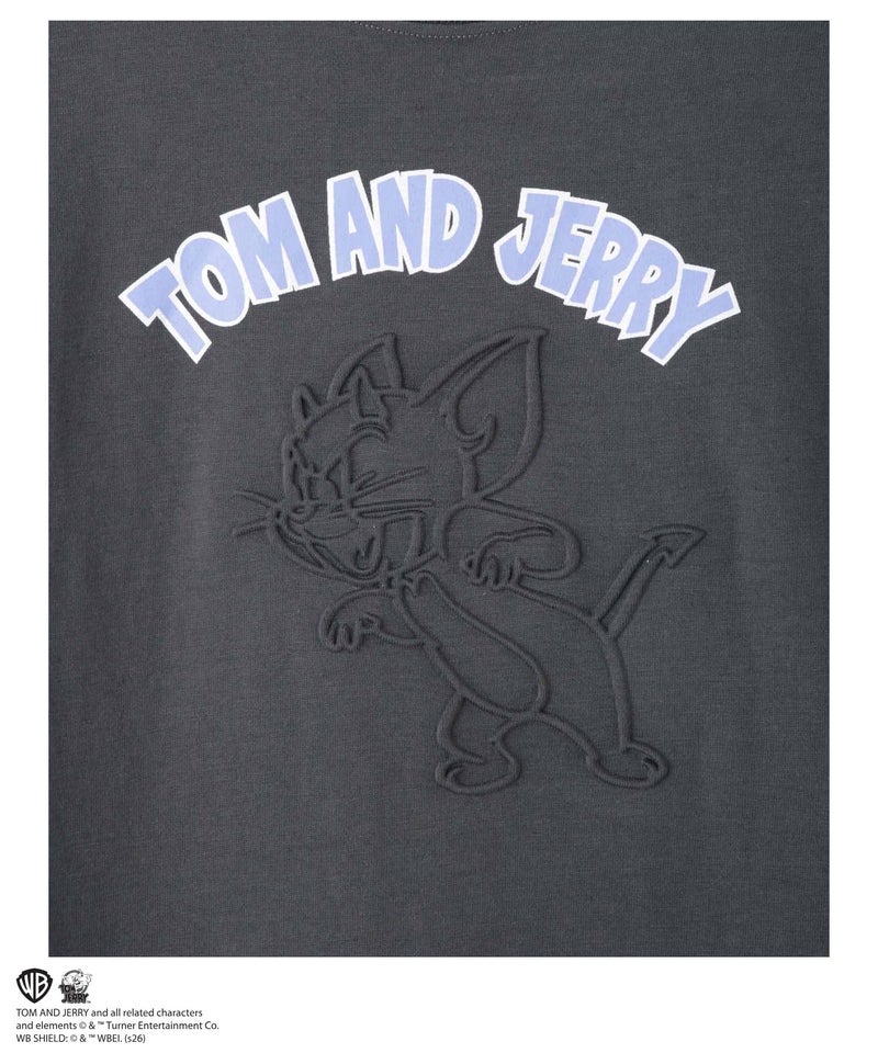 Tom and Jerry エンボス加工Tシャツ キッズ メール便 対応商品商品画像-10