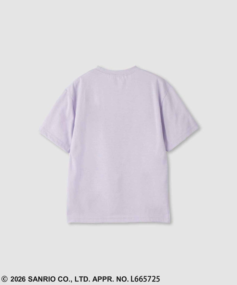 サンリオキャラクターズ クロミ スパンコールTシャツ キッズ メール便 対応商品商品画像-3