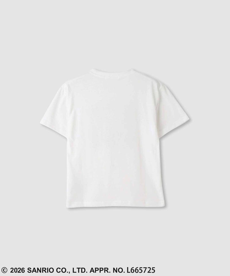 サンリオキャラクターズ ハローキティ スパンコールTシャツ キッズ メール便 対応商品商品画像-2