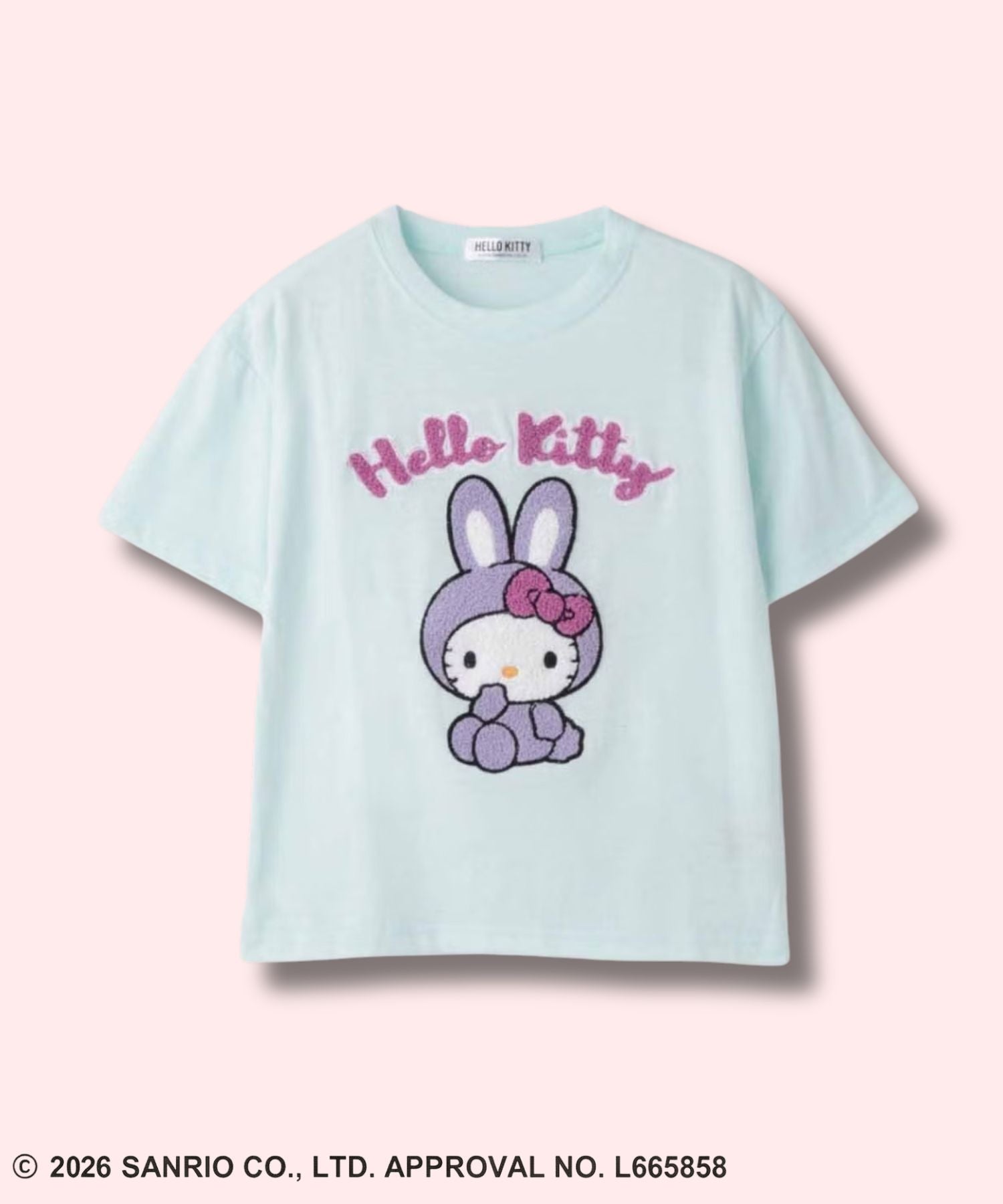 サンリオキャラクターズ ハローキティ サガラ刺繍Tシャツ キッズ