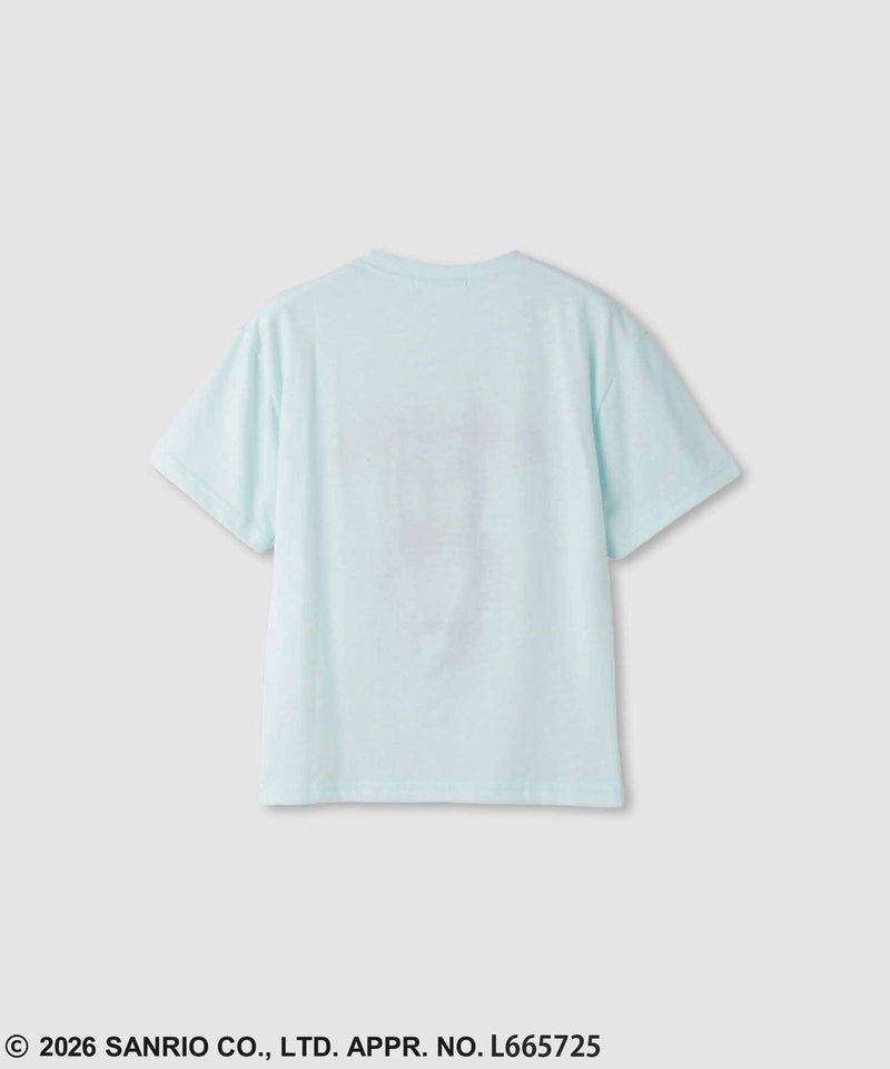 サンリオキャラクターズ ハローキティ サガラ刺繍Tシャツ キッズ メール便 対応商品商品画像-2