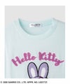 サンリオキャラクターズ ハローキティ サガラ刺繍Tシャツ キッズ メール便 対応商品商品サムネイル-3