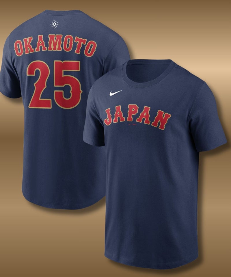 NIKE World Baseball Classic 2026 Japan ネームアンドナンバーTシャツ メンズ メール便 対応商品商品画像-2