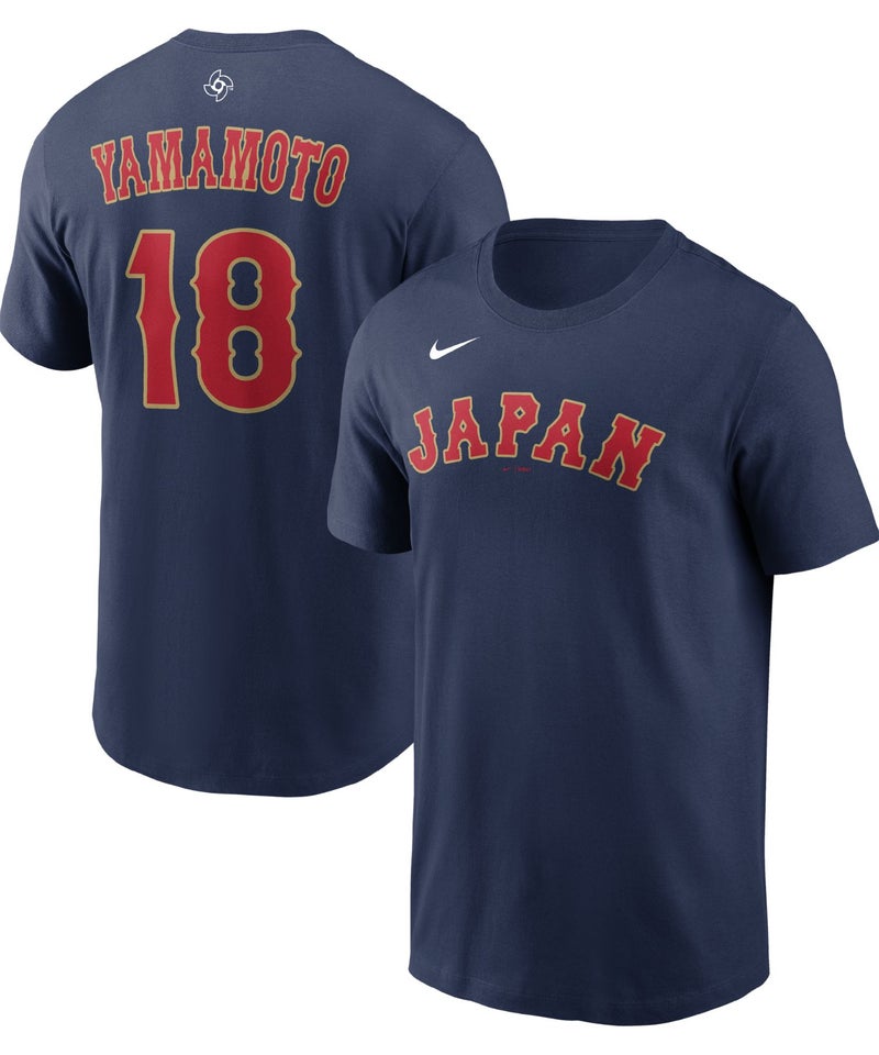 NIKE  World Baseball Classic 2026 Japan ネームアンドナンバーTシャツ メンズ メール便 対応商品商品画像-4