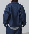 [期間限定価格]NAVY  11ozコットンデニム ビッグシルエットジャケット レディース商品サムネイル-12