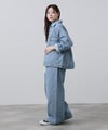 [期間限定価格]NAVY  11ozコットンデニム ビッグシルエットジャケット レディース商品サムネイル-23