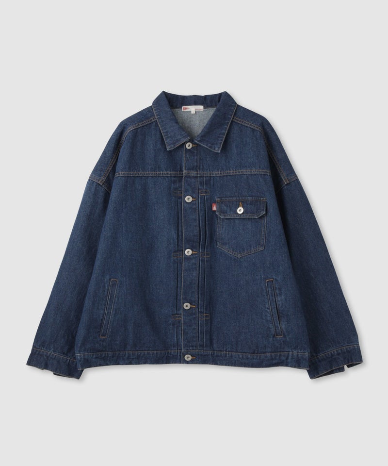 [期間限定価格]NAVY  11ozコットンデニム ビッグシルエットジャケット レディース商品画像-26