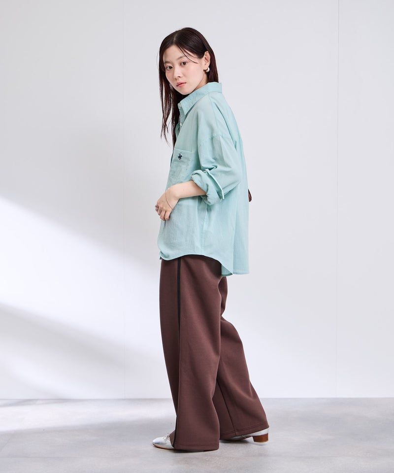 BEVERLY HILLS POLO CLUB  楊柳ロングスリーブシャツ レディース商品画像-16