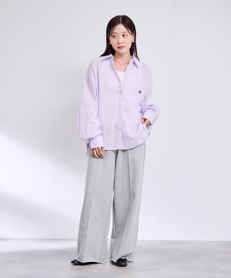 BEVERLY HILLS POLO CLUB  楊柳ロングスリーブシャツ レディース商品画像-19