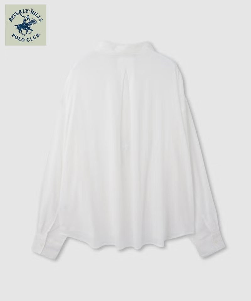 BEVERLY HILLS POLO CLUB 楊柳ロングスリーブシャツ レディース商品画像-25