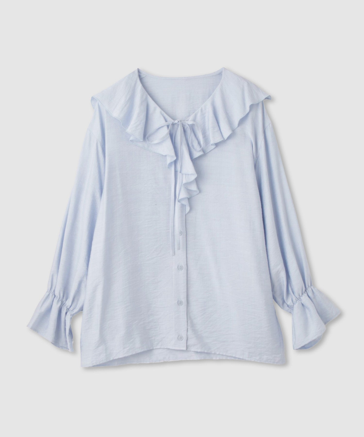 NAVY フリルブラウス レディース