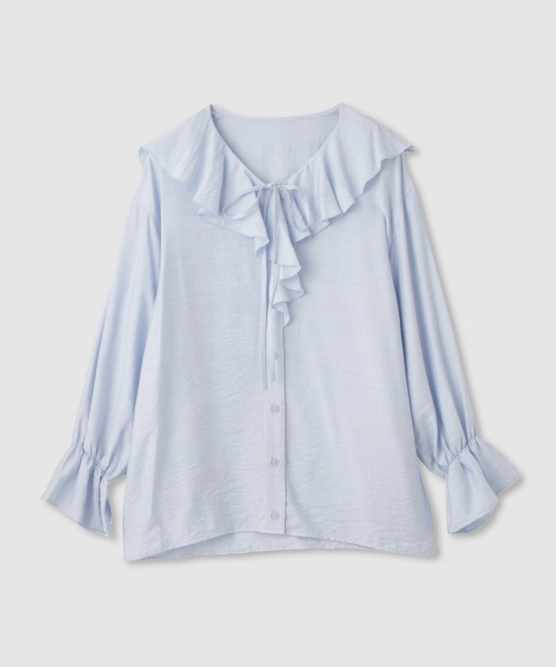 NAVY  フリルブラウス レディース商品画像-13