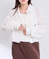BEVERLY HILLS POLO CLUB 楊柳ショート丈長袖シャツ レディース商品サムネイル-3